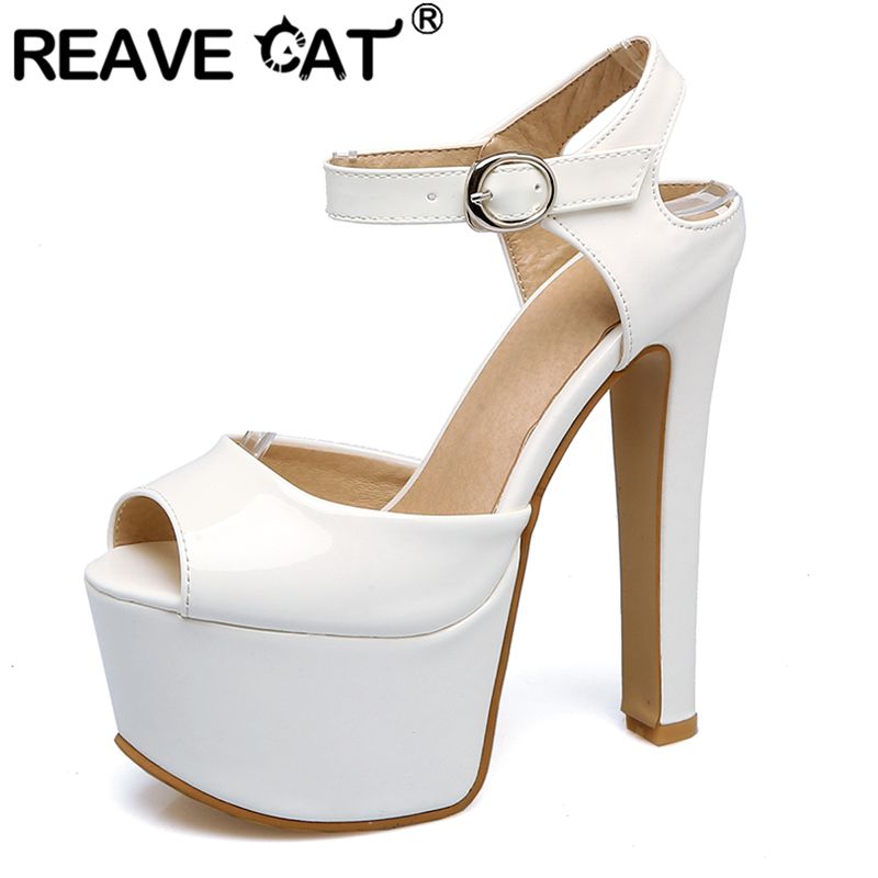Women'S Shoes Plus Size - Reave cat moda feminina sandálias peep