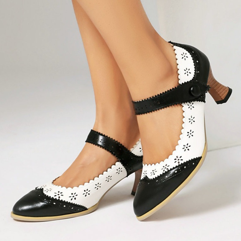 Women'S Xti Shoes - Sapatos Femininos Mary Jane Bicolor com