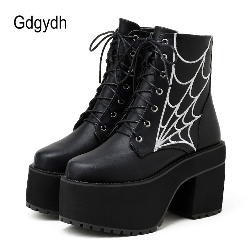 Women'S Shoes In The 90S - Gdgydh-botas góticas para mulheres, sapatos góticos,