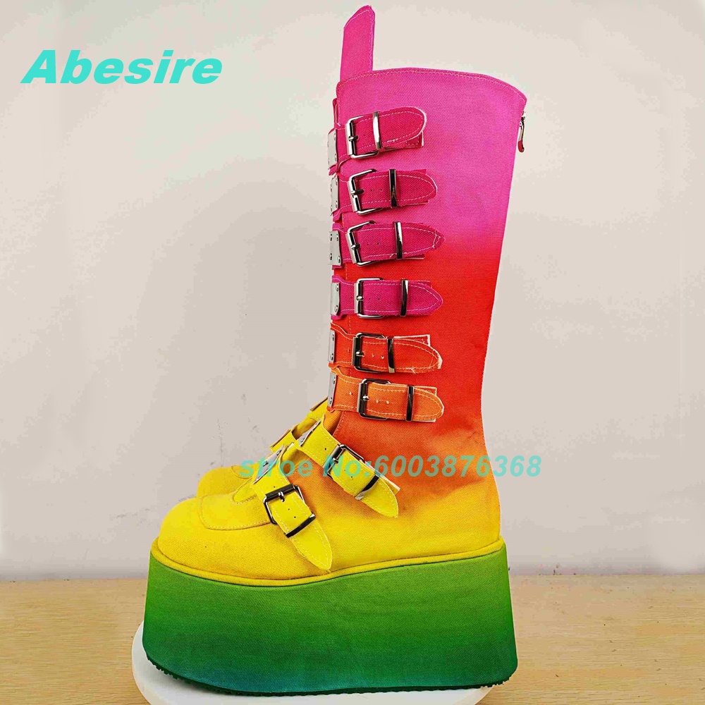 Women'S Shoes Y2K - Botas de cano alto com várias
