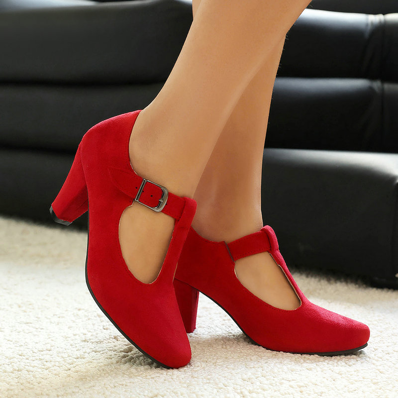 Women'S Xti Shoes - Sapatos T-Strap Mary Jane Femininos em