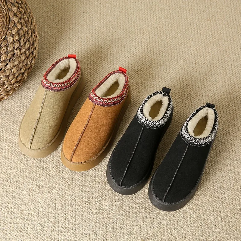 Women Shoes Luxury Brand - Designer de inverno plataforma chinelos ultra