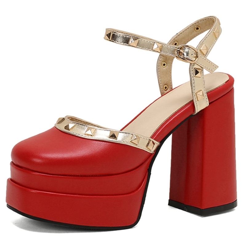 Women'S Shoes Plus Size - Sandálias de Luxo de Salto Alto