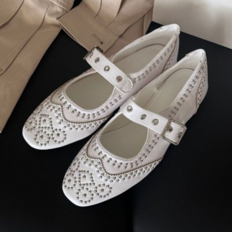 Retro rebite fivela design apa - Women Shoes Brands avaliação e preço