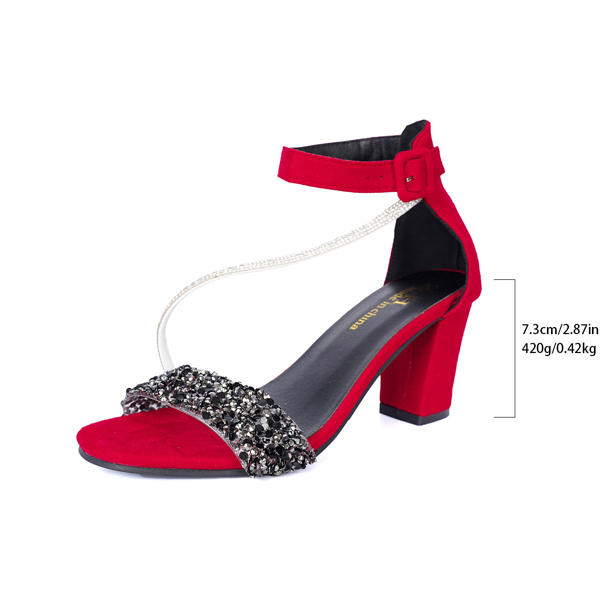 Sandálias de moda de verão fem - Square Toe Mule avaliação e preço
