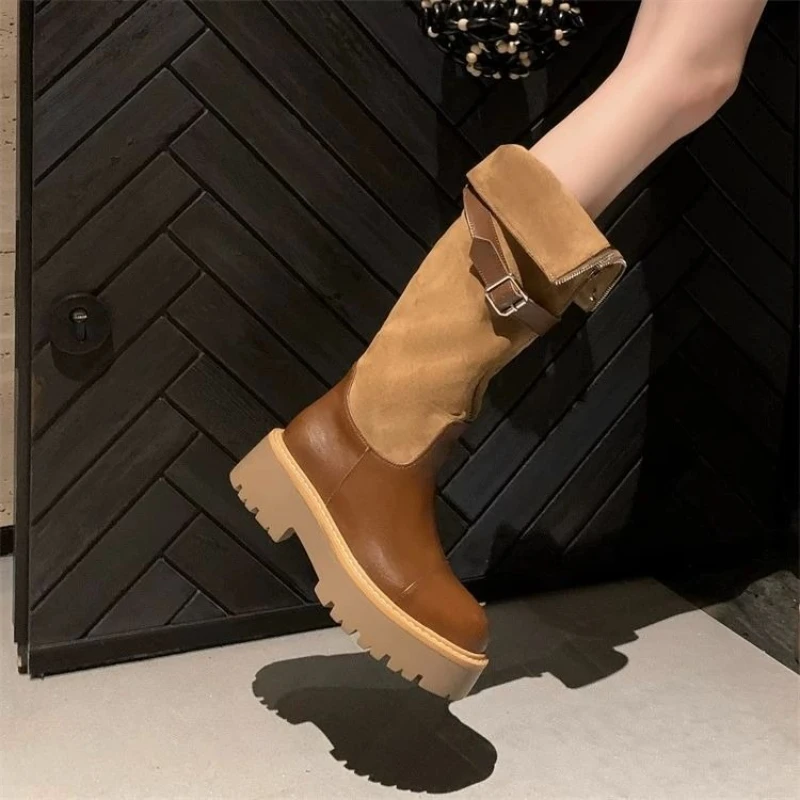 Outono inverno fivela de cinto - Women'S Shoes Y2K avaliação e preço