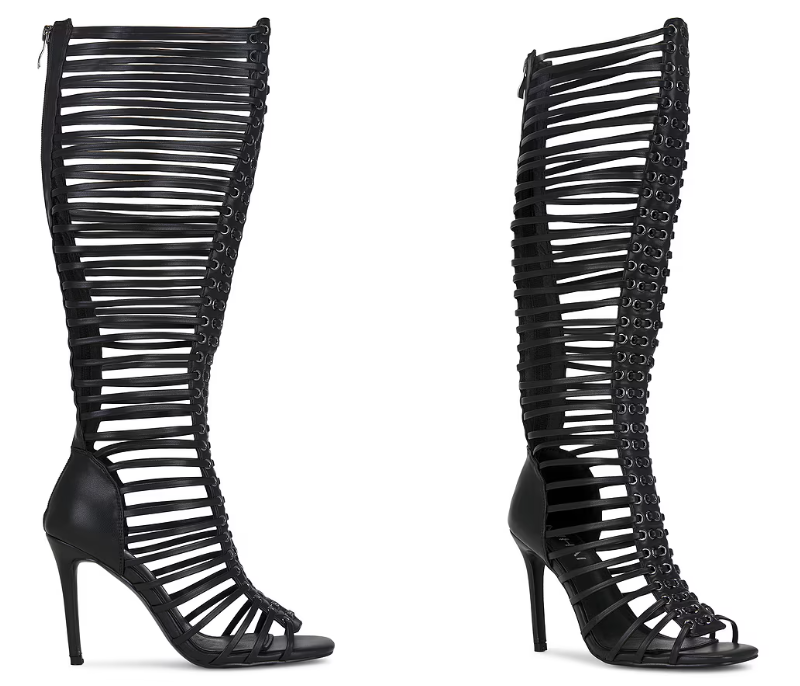 Sandálias Botas Femininas Pret - Strappy Heeled Sandals avaliação e preço