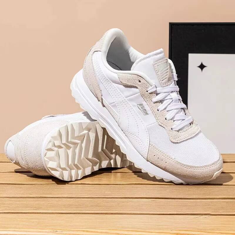 Novos Tênis Leves Puma Brancos - Women'S Shoes Puma Sneakers avaliação e preço