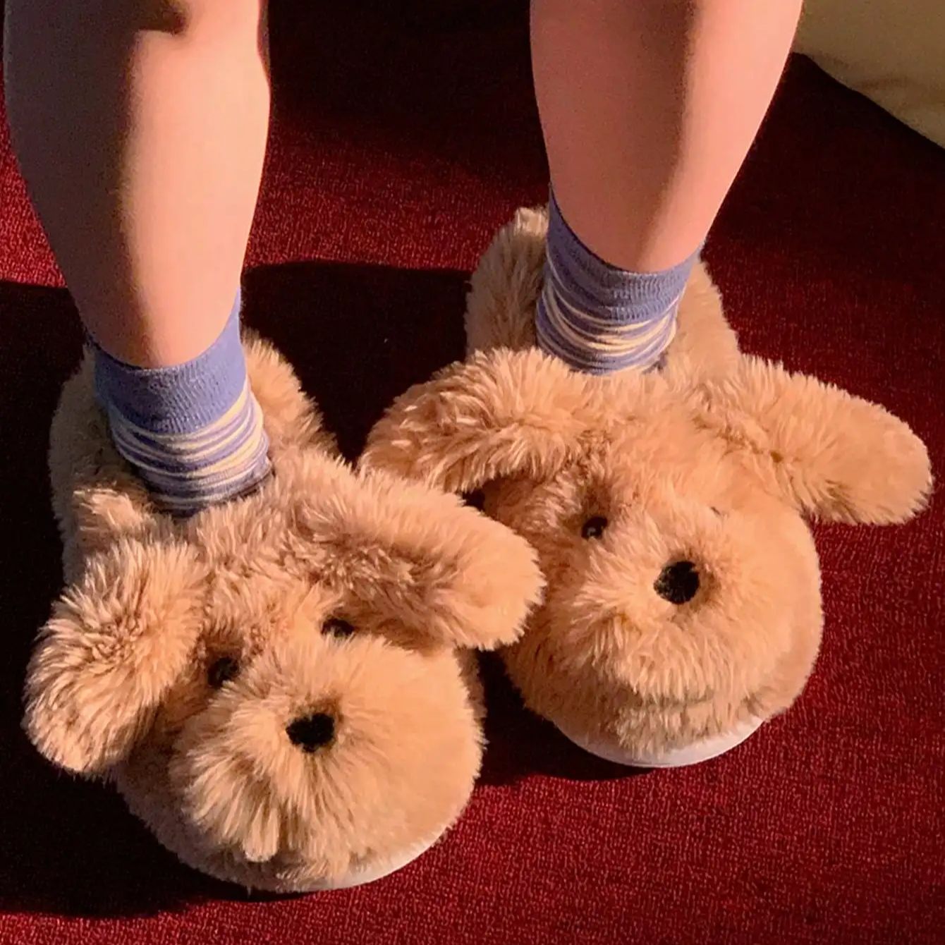 Chinelos de Pelúcia para Mulhe - Women Shoes Winter avaliação e preço