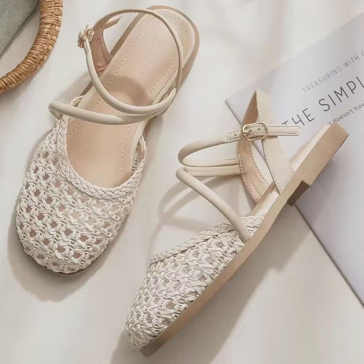 Sandálias Femininas Estilo Fra - Square Toe Mule avaliação e preço