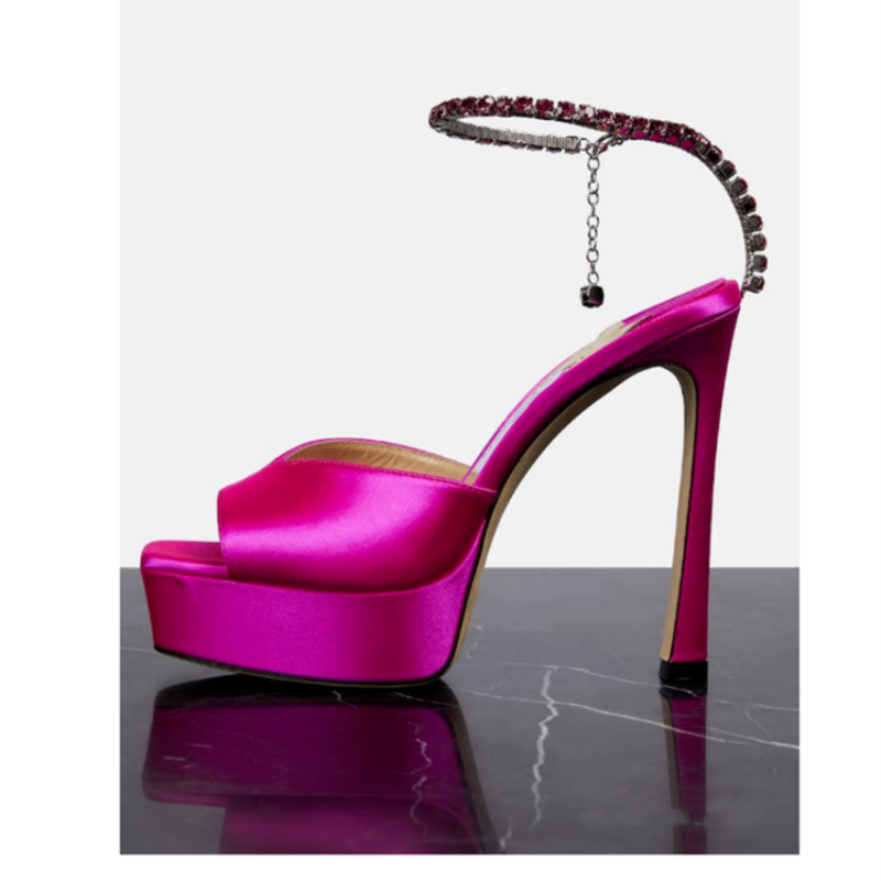 Sandálias coloridas com diaman - Women Shoes Brands avaliação e preço