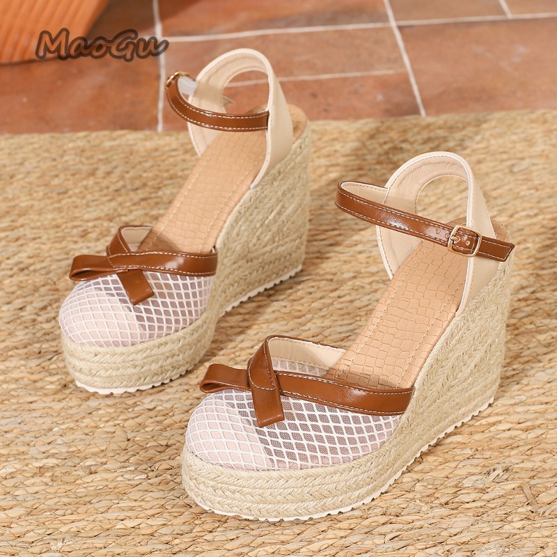 Sandálias Anabela Femininas Ta - Espadrille Wedge Shoes avaliação e preço