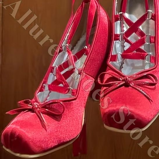 Sapatilhas de Balé Femininas Y - Ribbon Tie Heel avaliação e preço