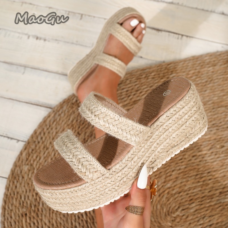 Sandálias Plataforma Espadrill - Espadrille Wedge Shoes avaliação e preço