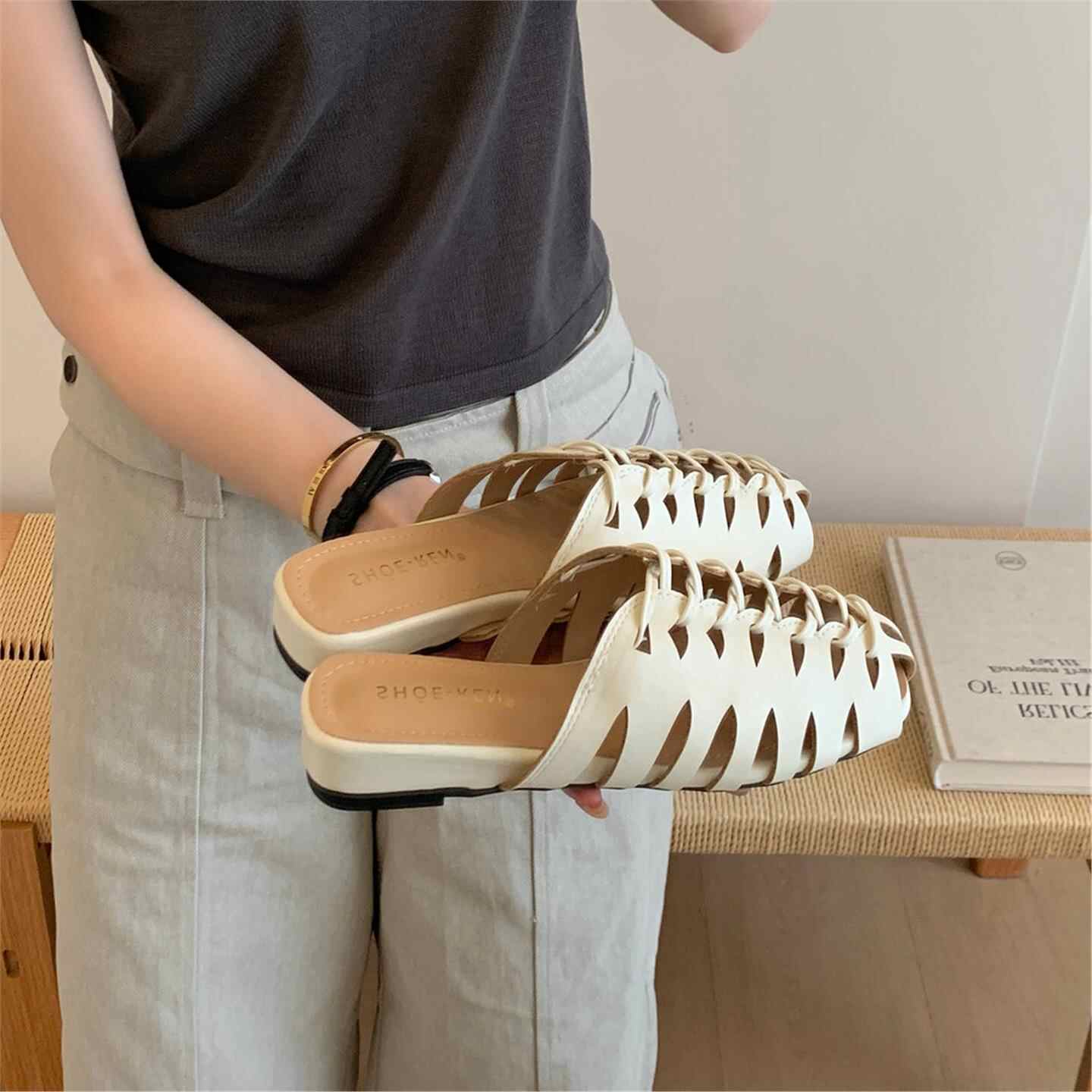 Sandálias Casuais Femininas de - Women Shoes Luxury Brand avaliação e preço