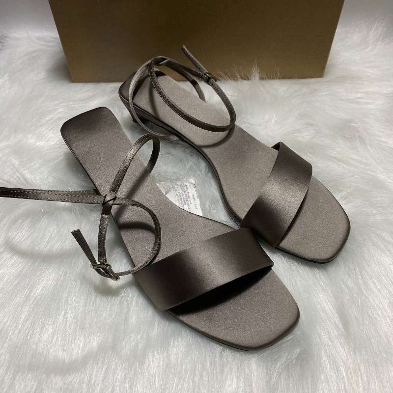 Luxo cetim tornozelo cinta de  - Women Shoes Luxury Brand avaliação e preço