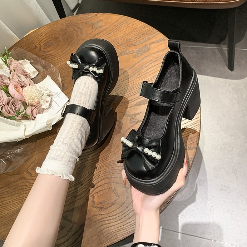 Sapatos Lolita 2026 Pretos com - Women'S Shoes Veja avaliação e preço