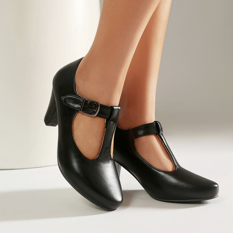 Sapatos Femininos T-Strap Mary - Women'S Xti Shoes avaliação e preço