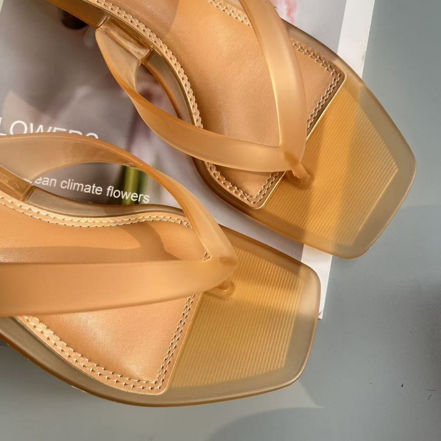 Sandálias Femininas Coreanas d - Square Toe Mule avaliação e preço
