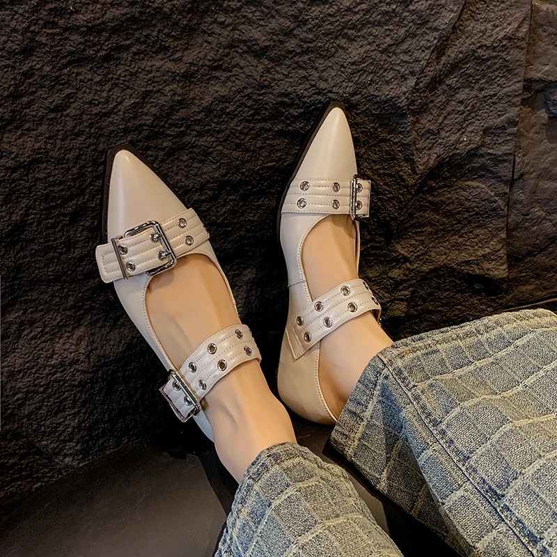 Sapatos femininos designer de  - Square Toe Mule avaliação e preço