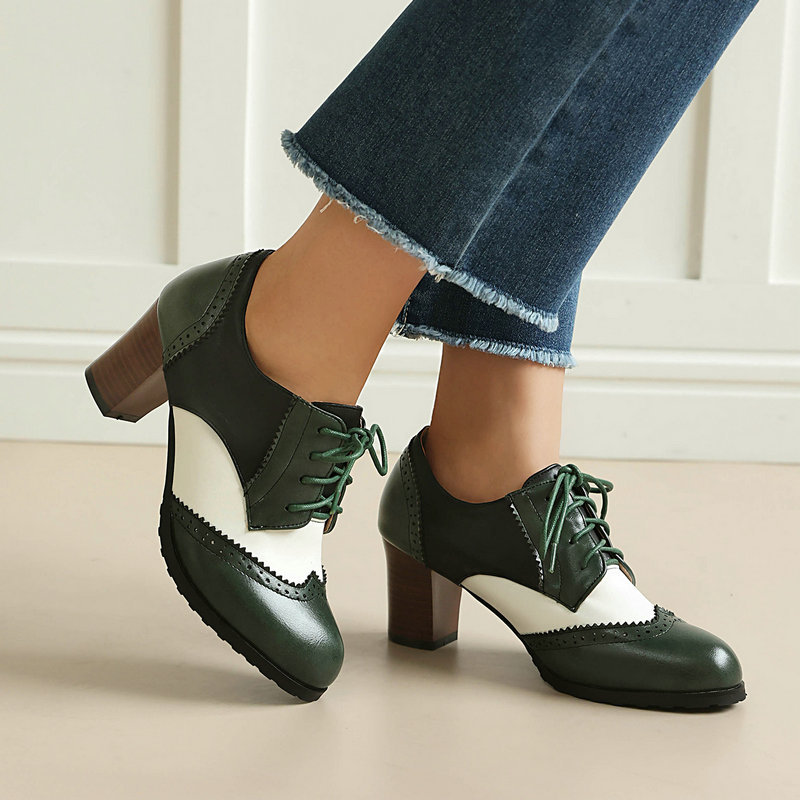 Sapatos Oxford Brogue Vintage  - Women'S Xti Shoes avaliação e preço