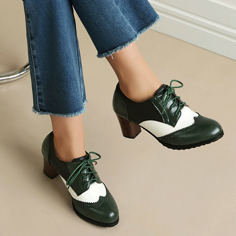 Sapatos Oxford Brogue Vintage  - Women'S Xti Shoes avaliação e preço